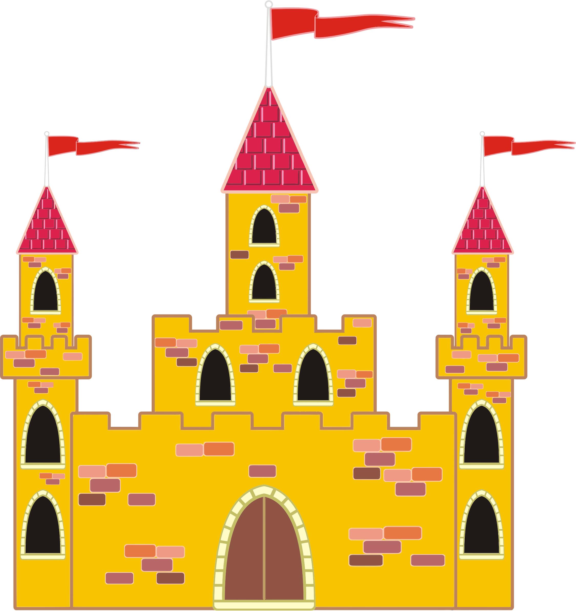 2250x2386 Colorful Medieval Castle Icons Png