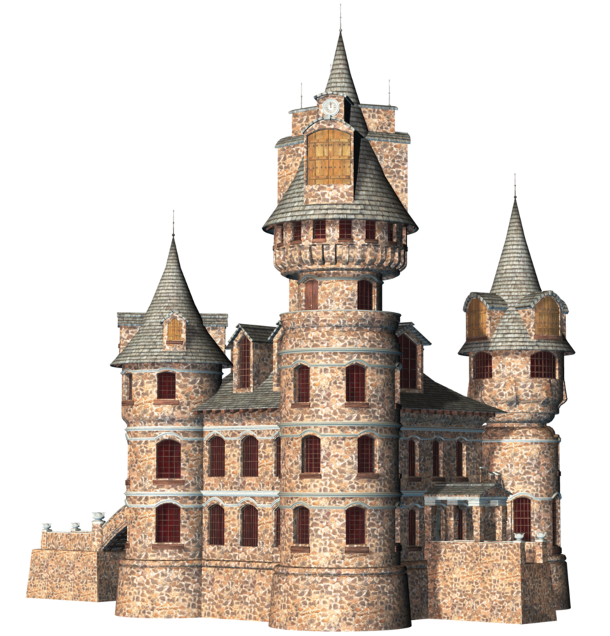 875x913 Transparent Castle Png