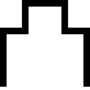 300x300 Japanese Map Symbol Castle Png, Clip Art For Web