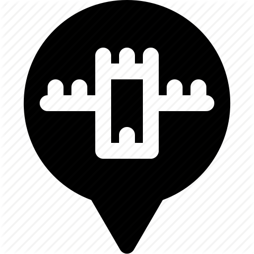 512x512 Castle, History, King, Marker, Monument, Pin, Yumminky Icon