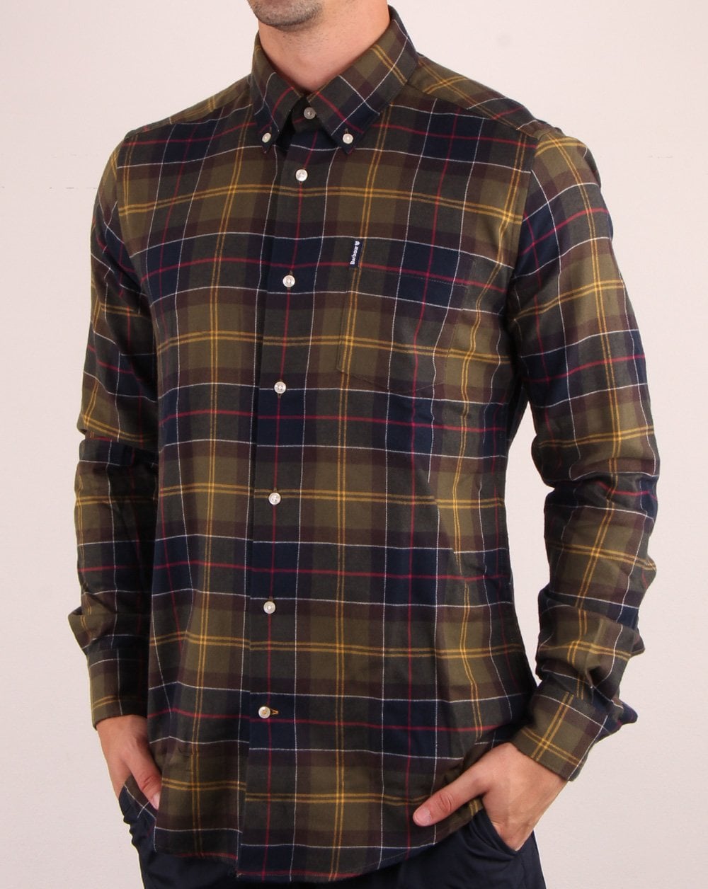1000x1256 A Casual Icon Classic Barbour Check Shirting At Cc