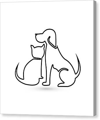 Cat And Dog Pet Clinic Icon Silhouette 346x414 Cat And Dog Pet Clinic Icon Silhouette