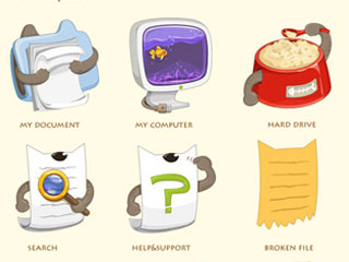 320x240 Cute Desktop Icon