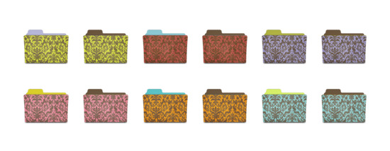 550x214 Folder Icons Free Downloads