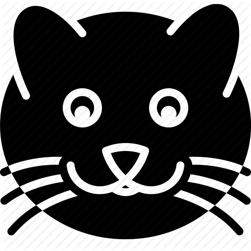 512x512 Animal, Cat, Face Icon