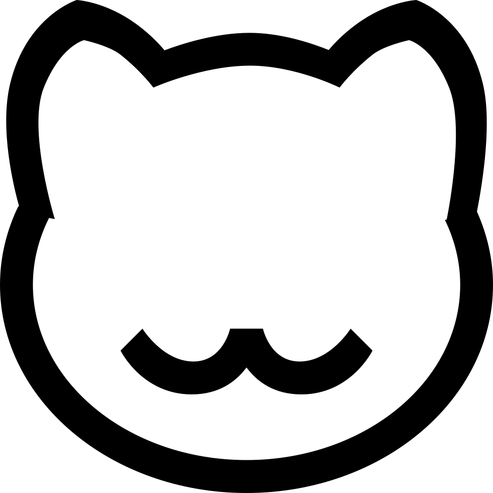 980x980 Download Cat Face Icon Png Download