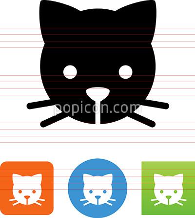 400x446 Cats Head Icon