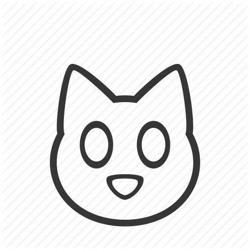 512x512 Animal, Cat, Domestic, Face, Head, Kitten, Pet Icon