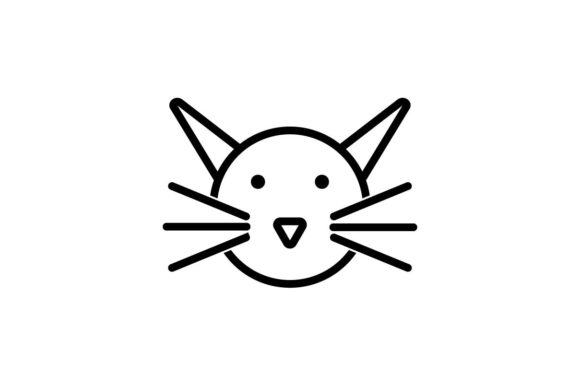 580x386 Cat Icon Pet Animal Icon Vector Graphic