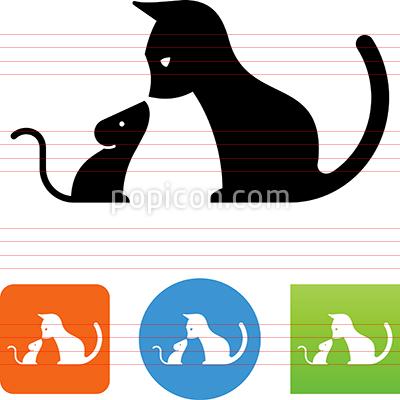 400x400 Cat And Mouse Icon