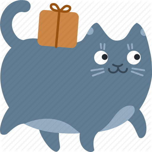 512x512 Cat Cartoon Clipart