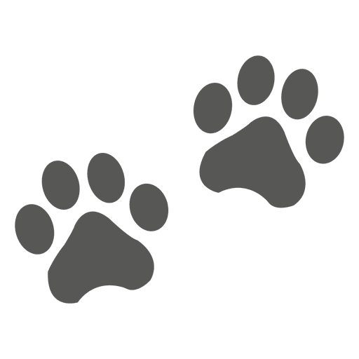 512x512 Cat Footprint Icon