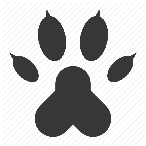 512x512 Cat, Cat Paw, Paw, Pet Icon
