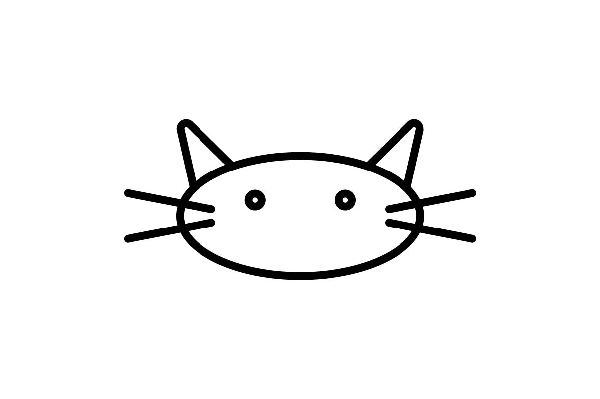 1209x805 Cat Icon Pet Animal Icon Vector Graphic