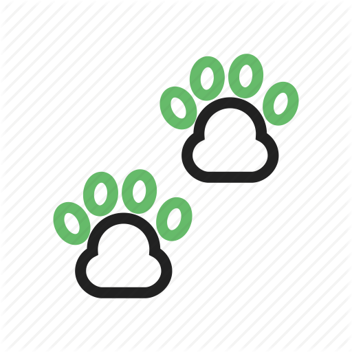512x512 Animal, Cat, Cute, Dog, Paw, Pet, Walk Icon