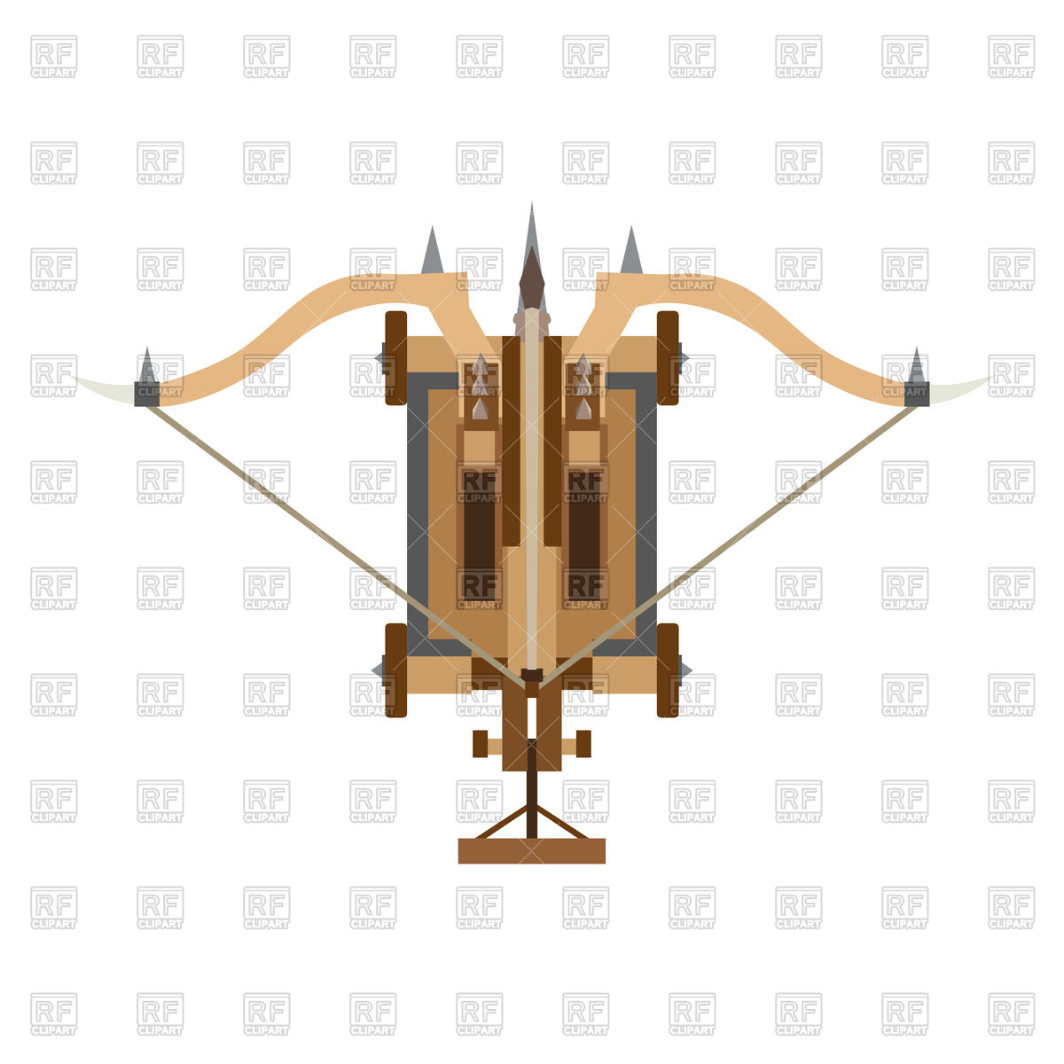 1200x1200 Catapult Icon Illustration Vector Image Of Icons And Emblems