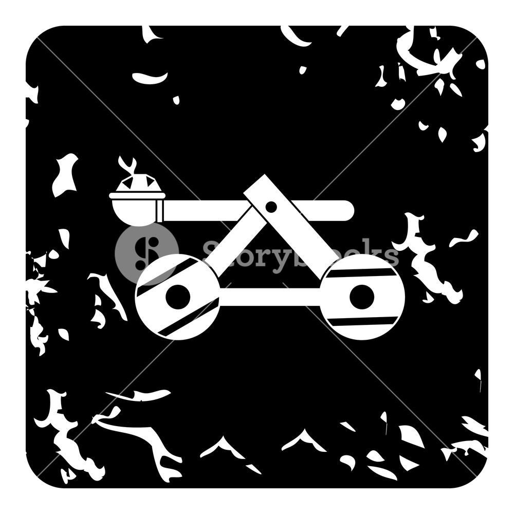 1000x1000 Medieval Catapult Icon Grunge Illustration Of Medieval Catapult
