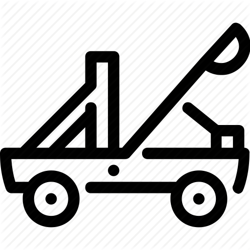 512x512 Catapult, Medieval, Siege, War, Weapon Icon