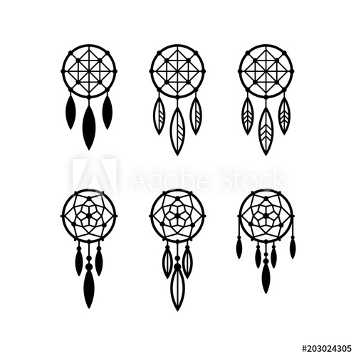 500x500 Dream Catcher Icon Set