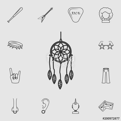 500x500 Dream Catcher Icon Detailed Set Of Life Style Icons Premium