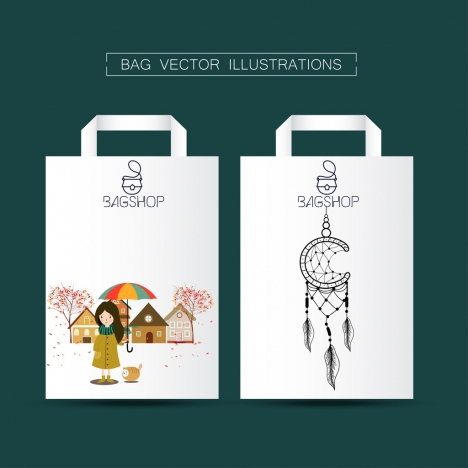 468x468 Shopping Bags Design Seasonal Dream Catcher Icon Decoration