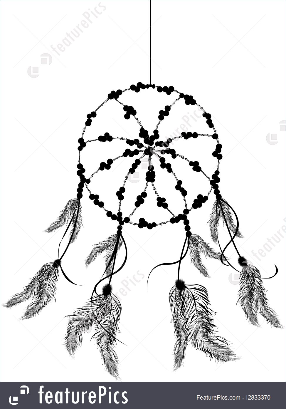 974x1392 The Dream Catcher Icon Illustration