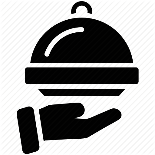 512x512 Catering, Food Service, Food Serving, Restaurant, Waiter Service Icon