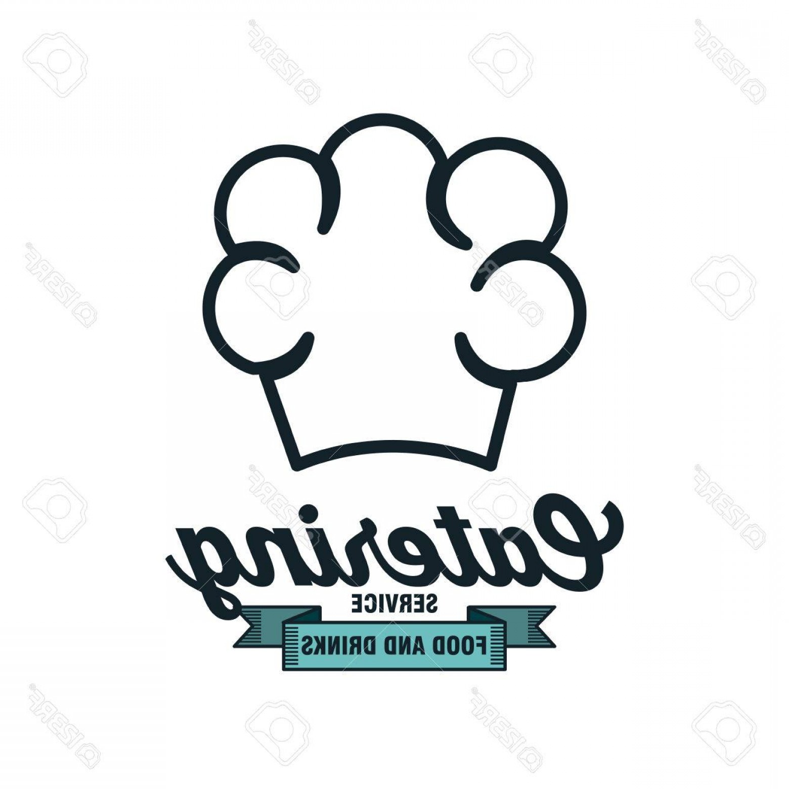 1560x1560 Photostock Vector Catering Delicious Food Icon Vector Illustration