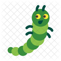 256x256 Caterpillar Icon Of Flat Style