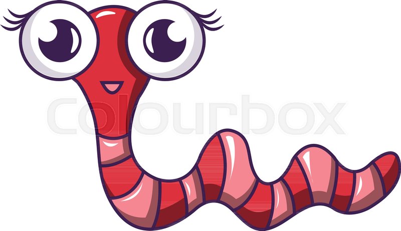 800x461 Garden Caterpillar Icon Cartoon Stock Vector Colourbox