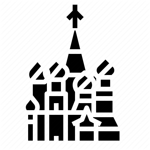 512x512 Landmark, Russia, St Basil's Cathedral Icon