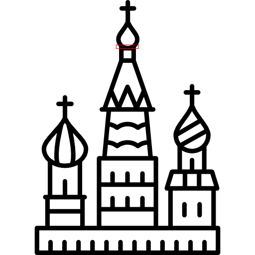 512x512 Saint Basil's Cathedral Icons Free Download