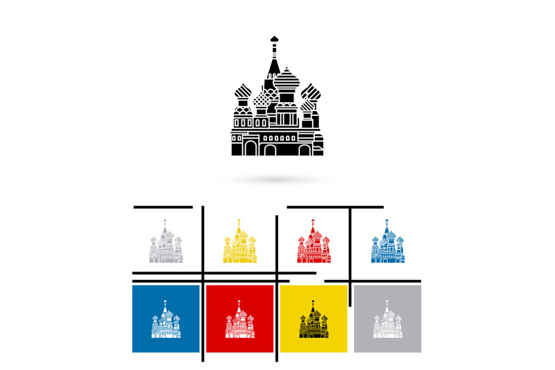 800x533 St Basil Cathedral Icon Vector