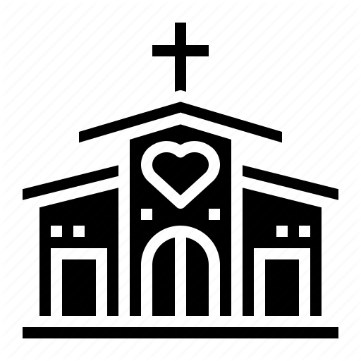 512x512 Catholic, Church, Landmark, Love Icon