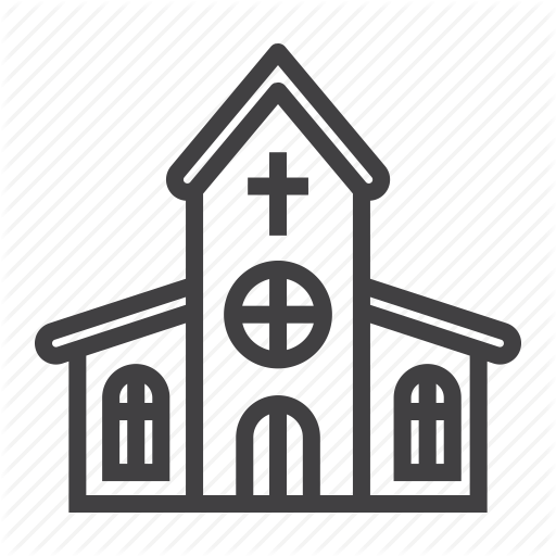 512x512 Building, Catholic, Church, Cross, Easter, Holiday, Religion Icon