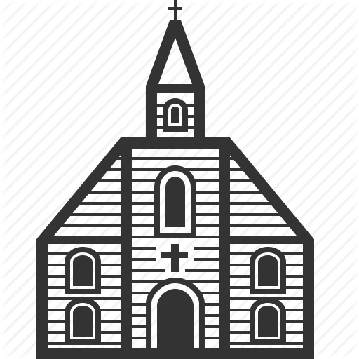 512x512 Building, Catholic, Church, Home, House, Protestant, Tower Icon