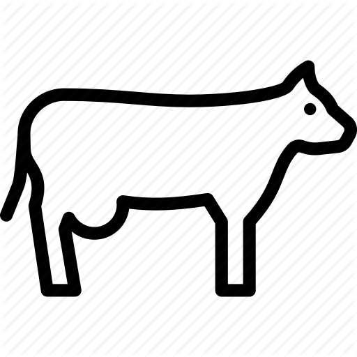 512x512 Bovine, Cattle, Cow Icon