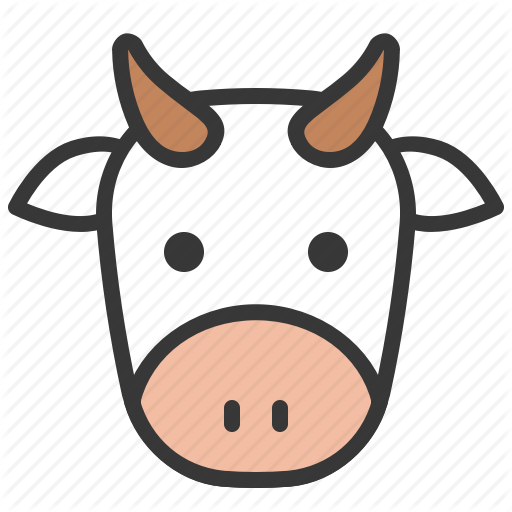 1,882 Cow head icon images at Vectorified.com