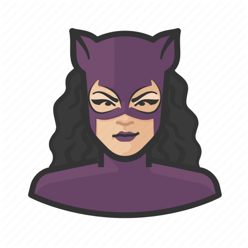 512x512 Asian, Avatar, Catwoman, Comic, Superhero, User Icon