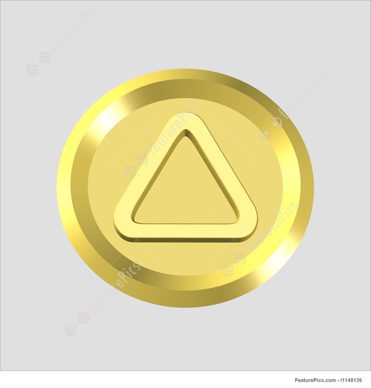 1300x1360 Caution Icon Stock Illustration