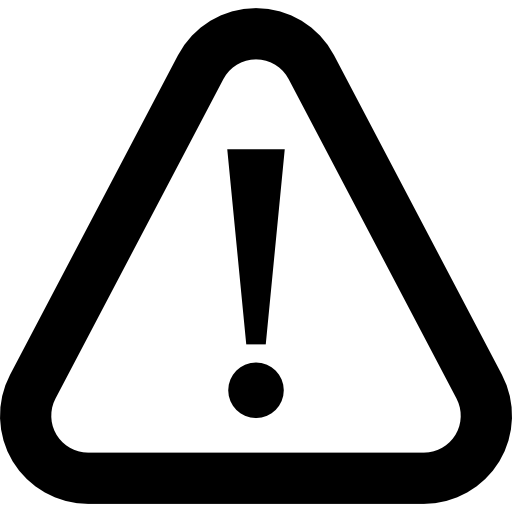 512x512 Caution Icons Free Download