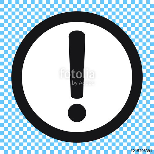 500x500 Exclamation Icon, Caution Icon Stock Image And Royalty Free