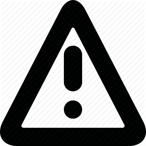 512x512 Alert, Attention, Caution, Danger, Error, Sign, Warning Icon