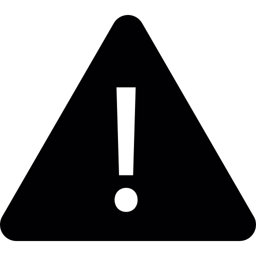 512x512 Caution, Ios Interface Symbol Icons Free Download