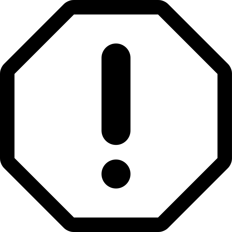 980x980 Caution Sign Png Icon Free Download