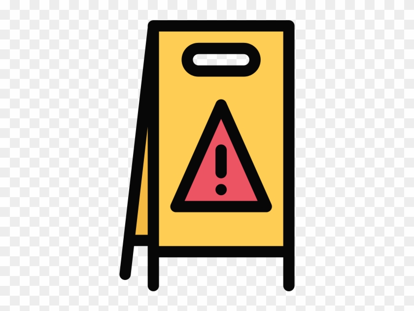 840x631 Caution Sign Vector Isolated Label Icon Warning
