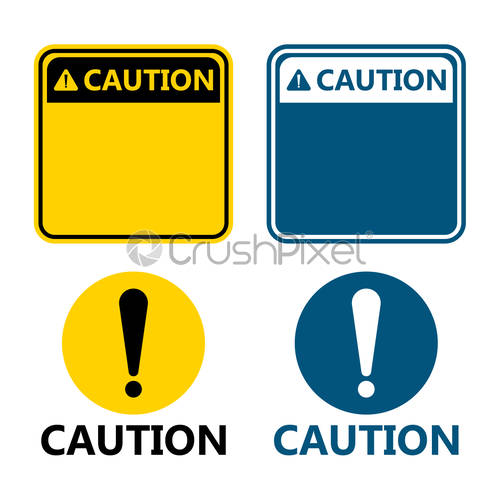 500x500 Symbol Yellow Caution Sign Icon,exclamation Markwarning