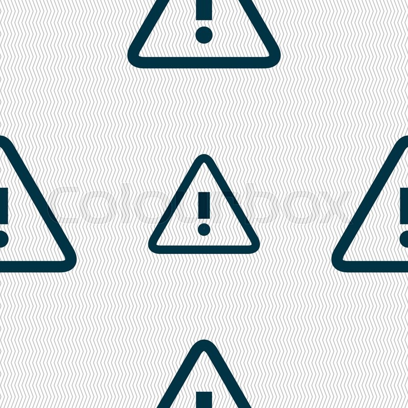 800x800 Attention Caution Sign Icon Stock Vector Colourbox