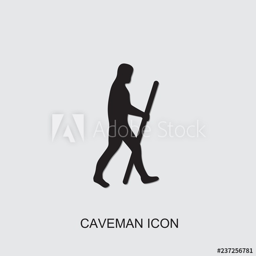 500x500 Caveman Icon