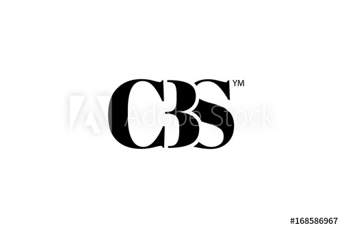 500x334 Cbs Logo Branding Letter Vector Graphic Design Useful As App